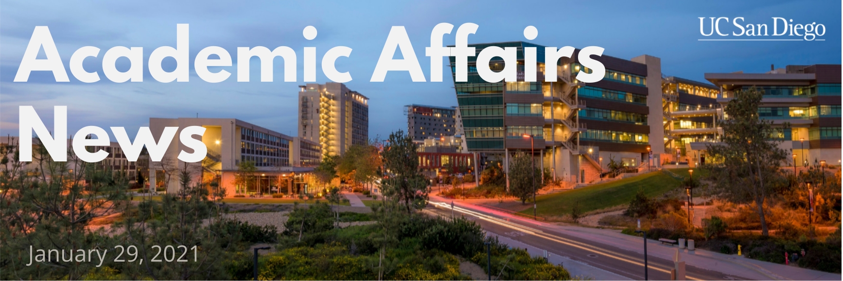 January 29, 2021 Newsletter header
